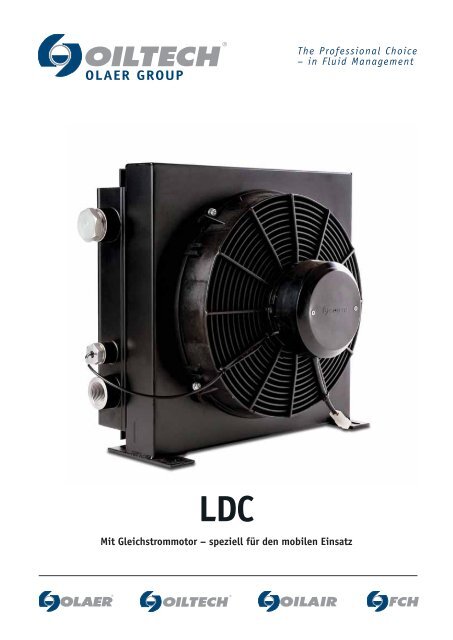 LDC ÖL/Luftkühler mit Gleichstrommotor - Die Hypneu Gruppe