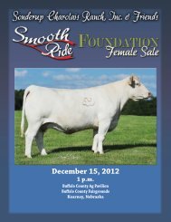 December 15, 2012 - Sonderup Charolais Ranch, Inc.