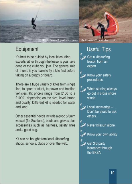 WATERSPORTS GUIDE - Visit East Lothian