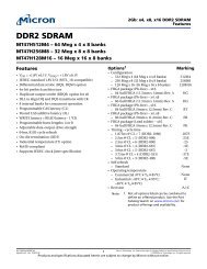 Micron DDR2 SDRAM