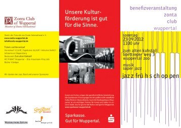 Flyer Jazzfrühschoppen