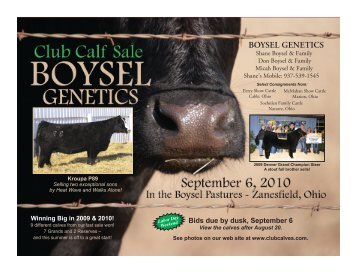 BOYSEL GENETICS - ClubCalves.com