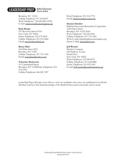 Nycedc Organizational Chart