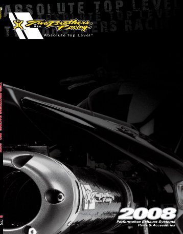 View our new e-catalog - Two Brothers Racing