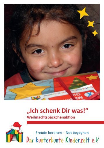 Flyer (PDF) herunterladen - Das kunterbunte Kinderzelt eV