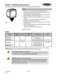 R58 Registration Mark Sensors Banner Engineering