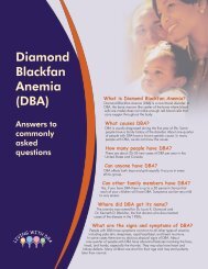 DBA - Diamond Blackfan Anemia Foundation, Inc.