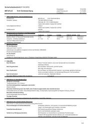 Metaflux 70-81 EG-Sicherheitsdatenblatt