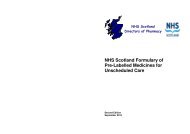 NHS Scotland Formulary of Pre-Labelled Medicines - Scottish ...