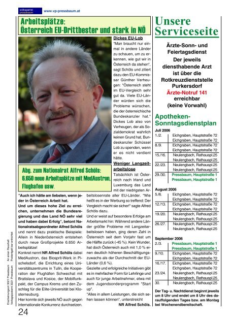 ÃVP-Zeitung Nr. 4 der pressbaum.qxp - Volkspartei