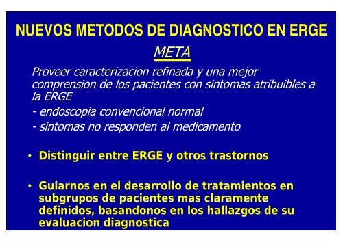 nuevos metodos de diagnostico en erge