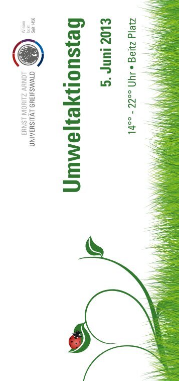 Umweltaktionstag 5. Juni 2013