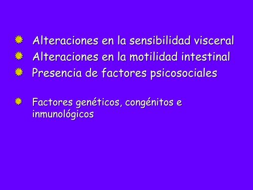 SÃ­ndrome de Intestino Irritable - ClÃ­nica de GastroenterologÃ­a.