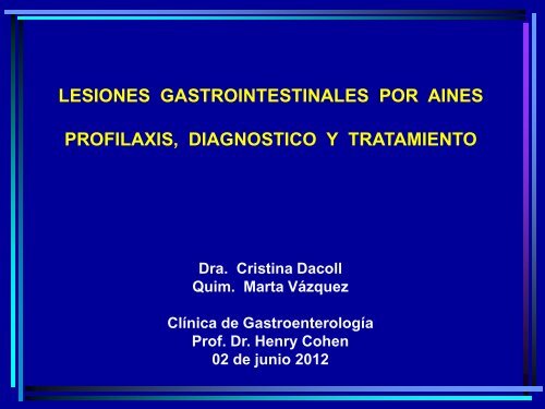 AINE y medicamentos para la hipertensión AINE y medicamentos para la hipertensión