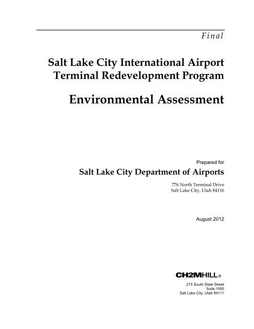 Salt Lake City International Airport Terminal Redevelopment ...