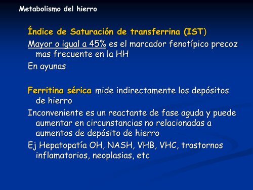 HEMOCROMATOSIS HEREDITARIA