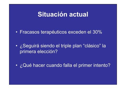 Resistencia a H. Pylori - ClÃ­nica de GastroenterologÃ­a.