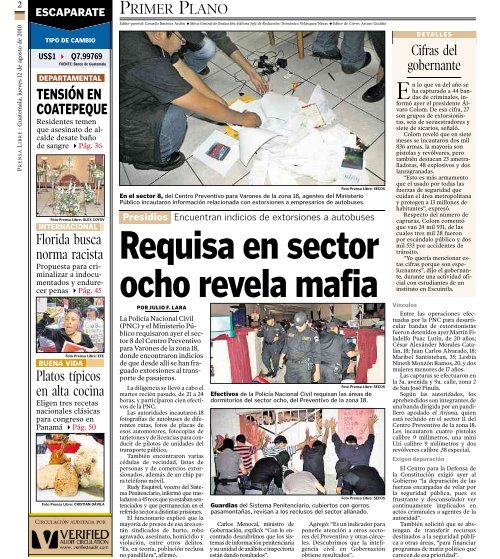 FiscalÃ­a de Cicig sindica a VÃ­ctor Soto de la muerte ... - Prensa Libre