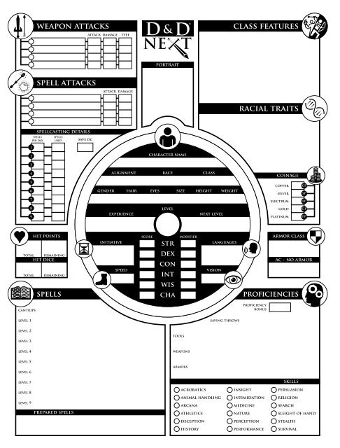 D&D: Playtest The Advanced 5th Edition Wizard - Level Up - Bell of Lost  Souls