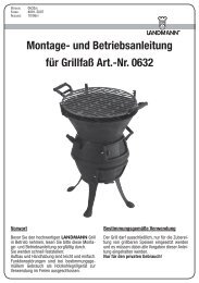 Montage- und Betriebsanleitung für Grillfaß Art ... - myBBQStore24.de