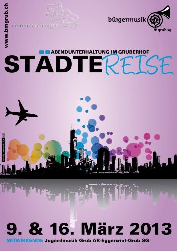 STÄDTEREISE - Bürgermusik Grub