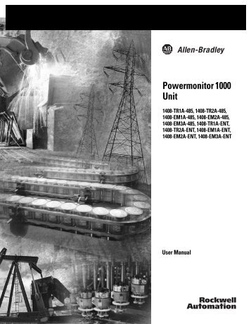 1408-UM001A-EN-P, Powermonitor 1000 Unit User Manual