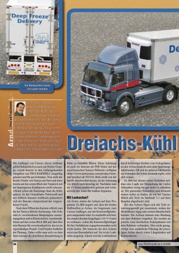 Testbericht aus Truckmodell - RC-Toy