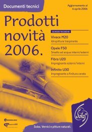 Prodotti nuovi 2006 in A3 - Solas