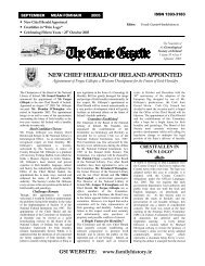 September 2005 - Genealogical Society of Ireland