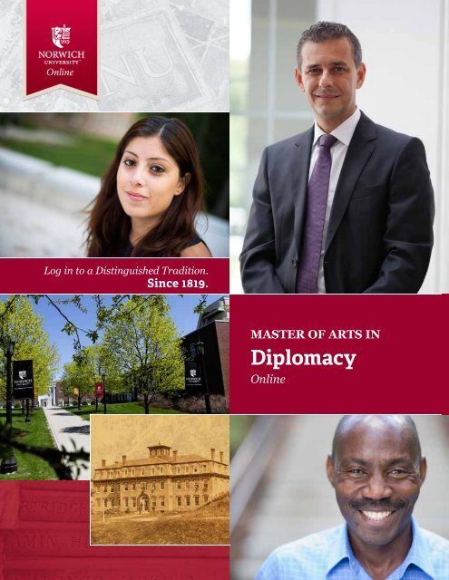 to download the brochure - Norwich University's Master of Arts in ...