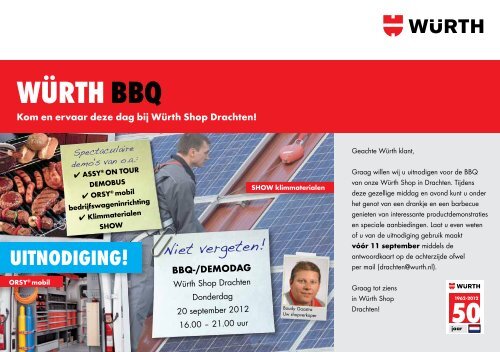 WÃœRTH BBQ - WÃ¼rth Nederland