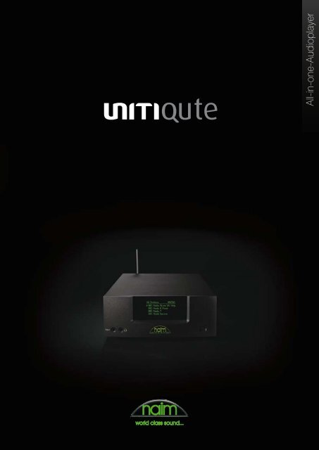 All-in-one-Audioplayer - Naim Audio