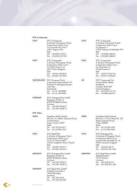 Polymers - INEOS Chlor