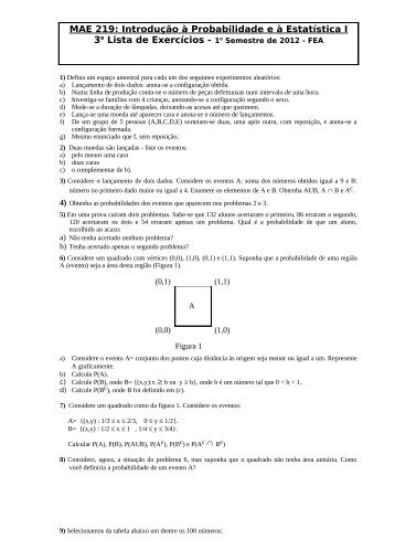 lista exercÃ­cio mae121(Prof.Pedro) - Vision at IME-USP