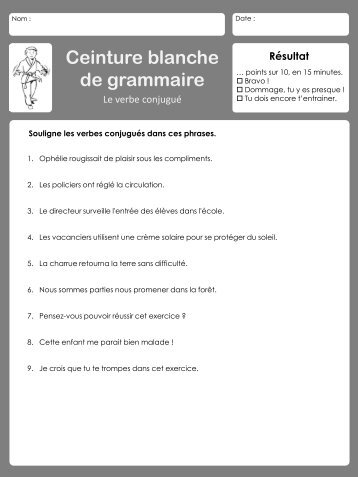 Karate grammaire - PedagoNet