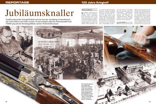 125 Jahre Krieghoff REPORTAGE