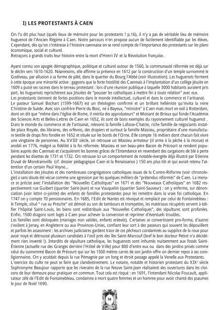 rencontres entre protestants