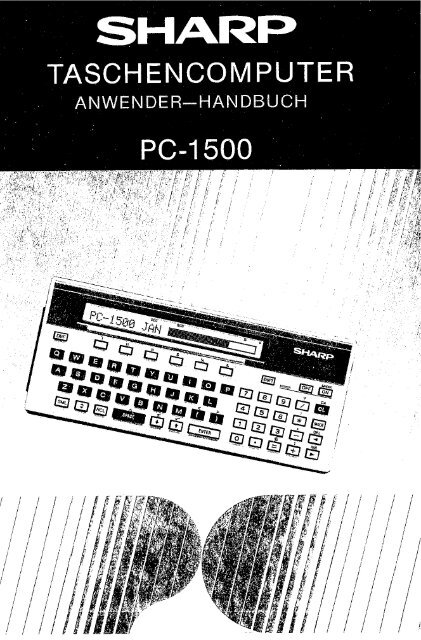 PC-1500 Operation-Manual DE - Sharp PC-1500