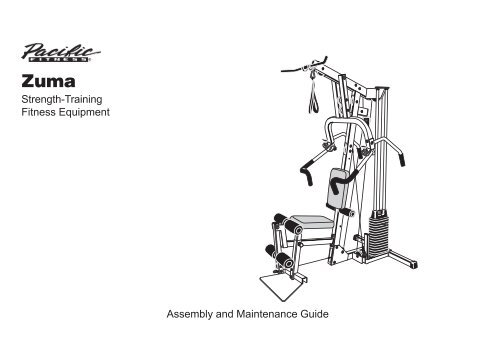 Pacific Fitness Solana Exercise Chart