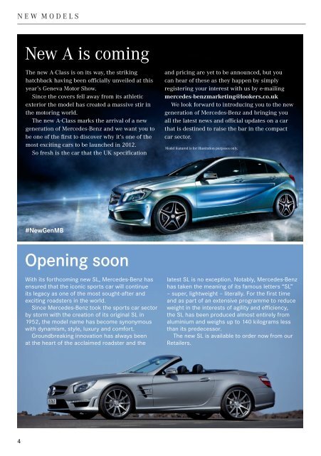 Lookers Mercedes-Benz Newsletter