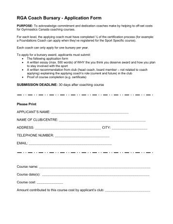 Application Coach Bursary.pdf - Rhythmic Gymnastics Alberta