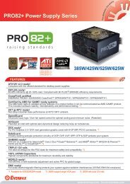 PRO82+ datasheet - Enermax