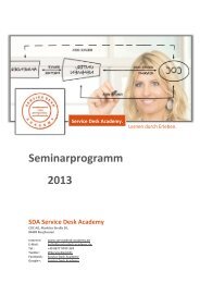 Seminarprogramm 2013 - COC AG