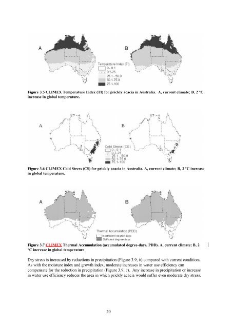 EXOTIC WOODY WEEDS Use of simulation models to predict future ...