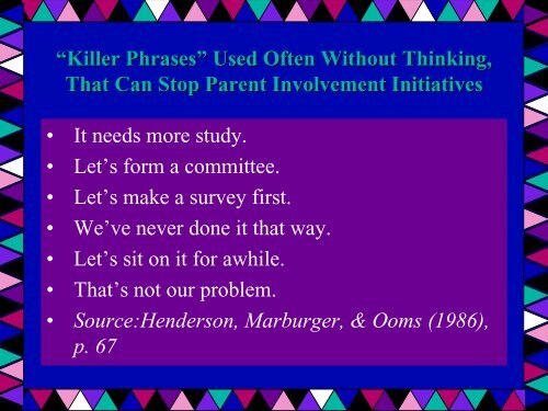 Engaging Hard to Reach Parents - Reading Recovery Council of ...