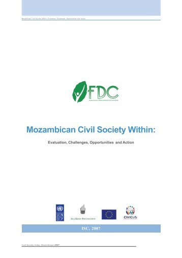 Mozambican Civil Society Within: - UNICEF Mozambique - Home page