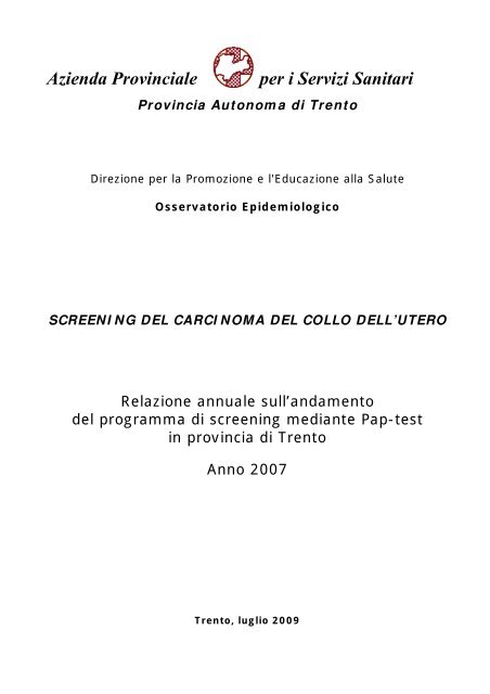 codice icd 10 per lo screening del carcinoma prostatico