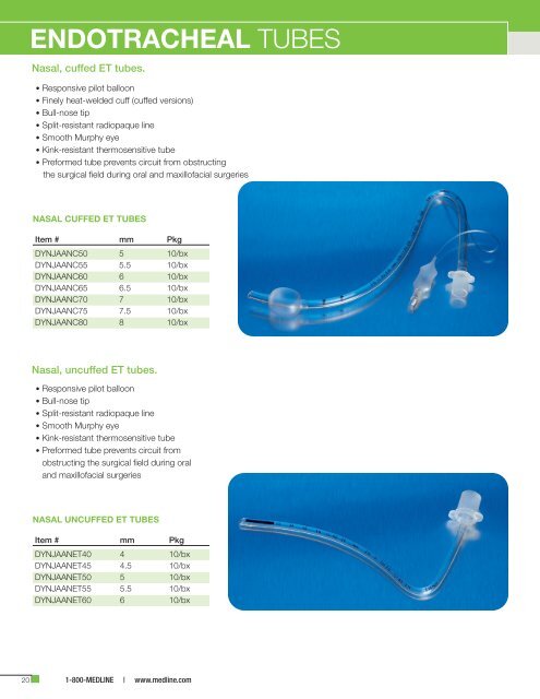 ANESTHESIA SUPPLIES - Safe Home Products