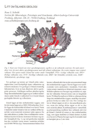 Litt om Islands geologi pdf - NAGS