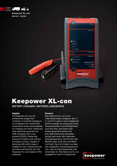 Keepower XL-con - Inelco